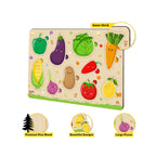 Vegetables Wooden Puzzle for Kids