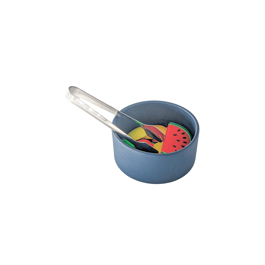 B4brain Silicon Jar and Fruits Set for Kids 2 Years and Above