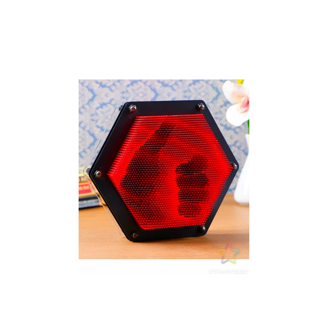3D Pin Art Toy – Hexagon Imprint Sculpture Board