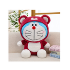Rolex Doraemon in Lotso Bear Hoodie Plush Toy 3-12 Years