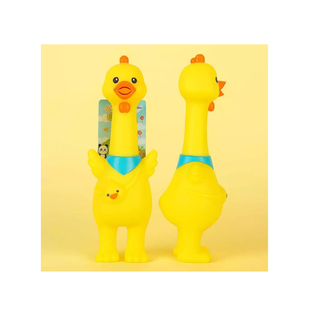 Ub Collection Chuchu Duck M Squeeze Toy for Kids Age 3+ Random Colour as per Availability