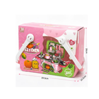 Toy Rush 2-in-1 Portable Kitchen Play Set (30 Pieces) (3Years+)