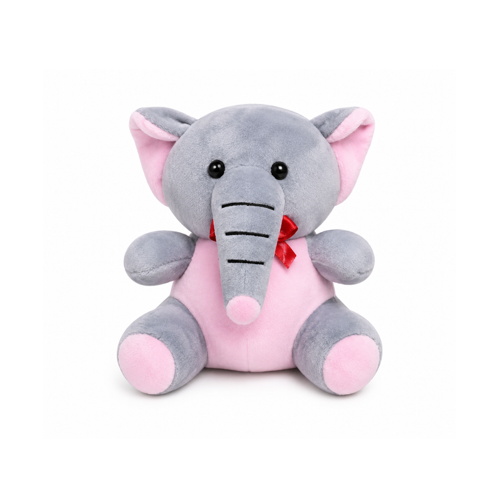 Packet Elephant Plush Soft Toy Set (6 Pieces)