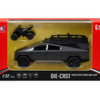 Toy Rush1:32 Die-Cast Off-Road Pickup Truck with ATV Toy Set (6+ Years)