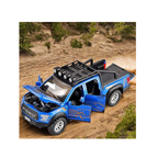 Toy Rush 1:32 Die-Cast Off-Road Pickup Truck Toy – Blue (3+ Years)