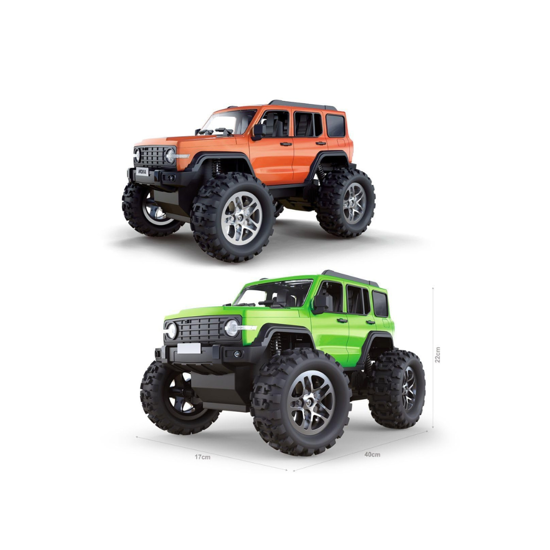 RC Monster Truck, 2.4GHz Remote Control SUV, 50 Minutes Play Time For Kids Boys and Girls (4 Year+)