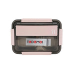 Stainless Steel Lunch Box - 2 Compartments, Leakproof Airtight, BPA-Free