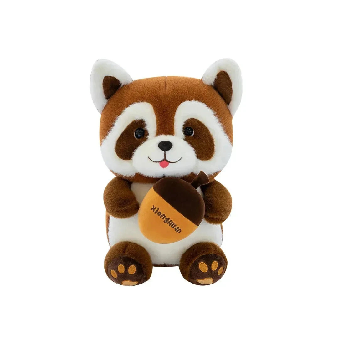 Rolex Cute Squirrel Plush Toy Holding Acorn 3-12 Years