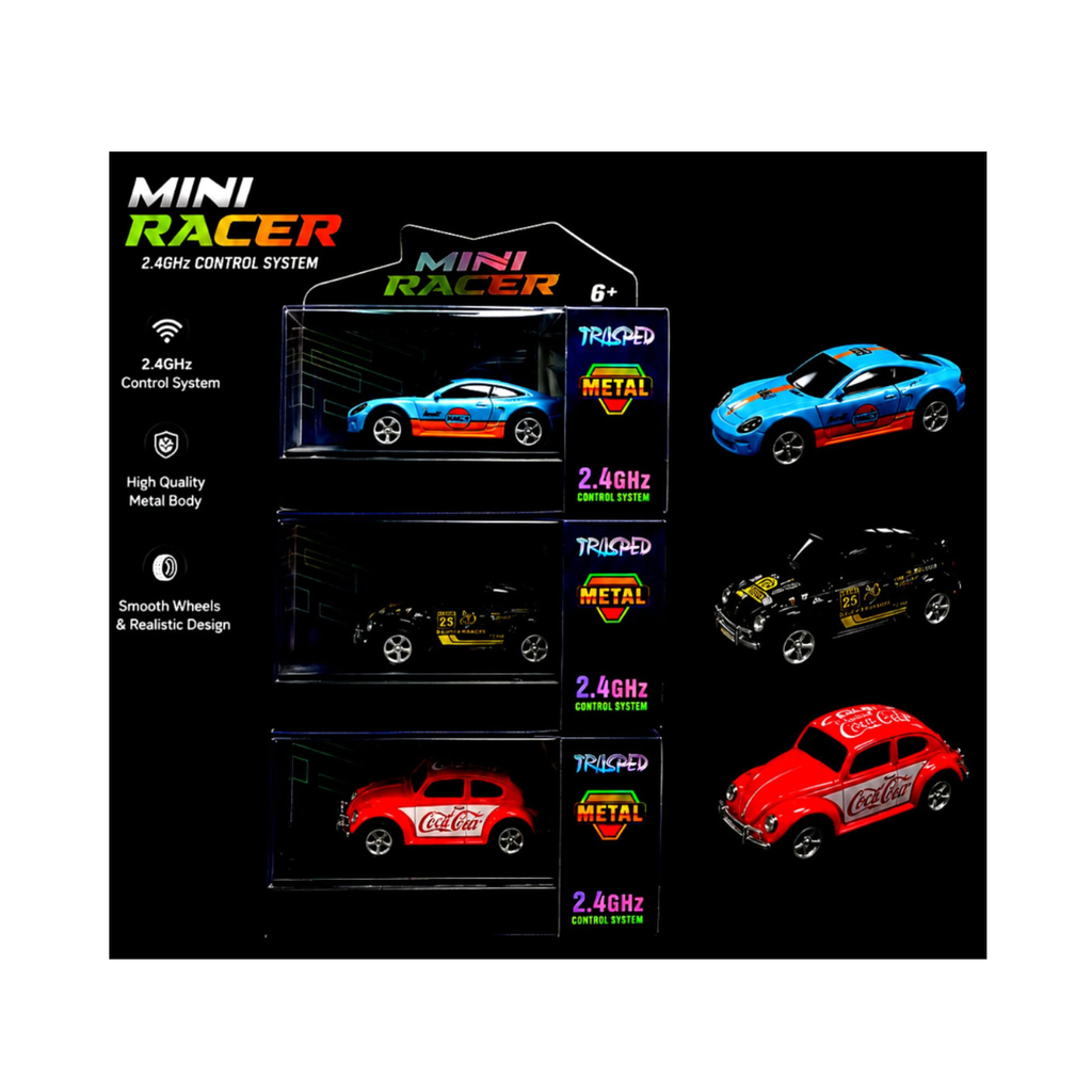 Trasped Mini Metal R/C Mini Racer – 2.4GHz Remote Control Car