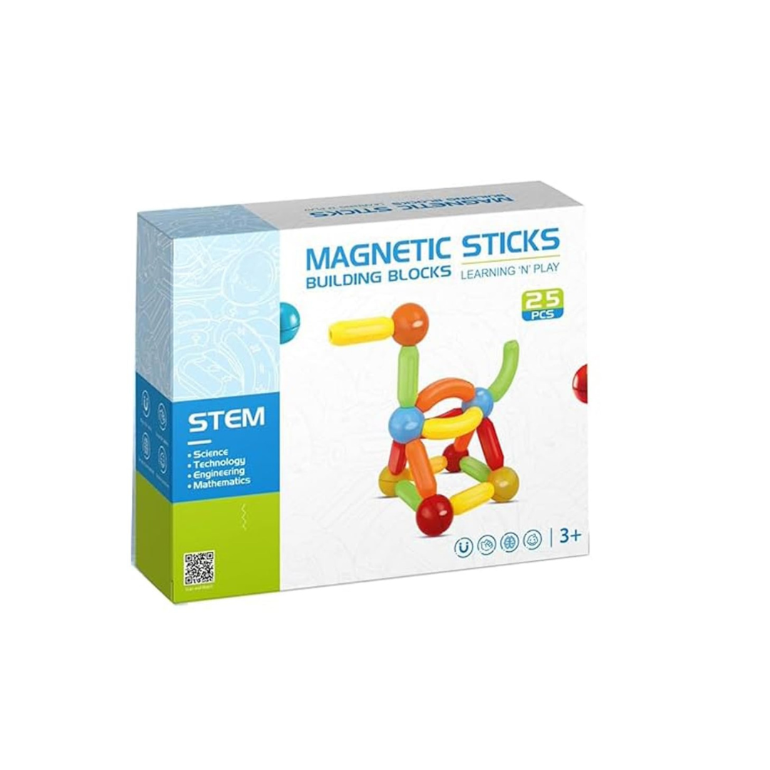 Magnetic Roundels Stick Building for Kids Toys for Girls Magneticc Toyss for Boys