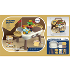 JB Impex Building Blocks Activity Table 11 Pieces for Kids (Age 3+ Years) (Random Colour as per Availability)