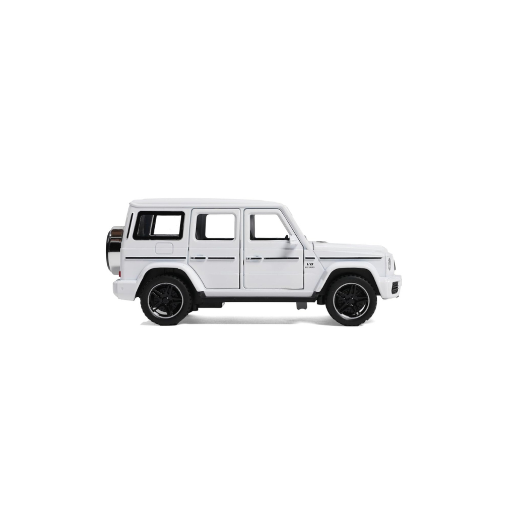 Toy Rush 1:32 Scale Mercedes-Benz G-Class Die-Cast Alloy Metal Pull Back Model Car with Openable Doors, Light & Music Age 6-14 Years