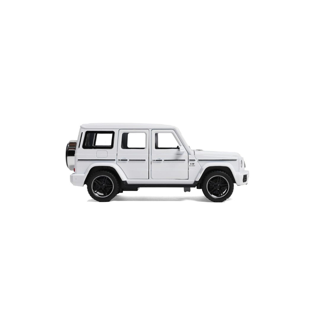 Toy Rush 1:32 Scale Mercedes-Benz G-Class Die-Cast Alloy Metal Pull Back Model Car with Openable Doors, Light & Music Age 6-14 Years
