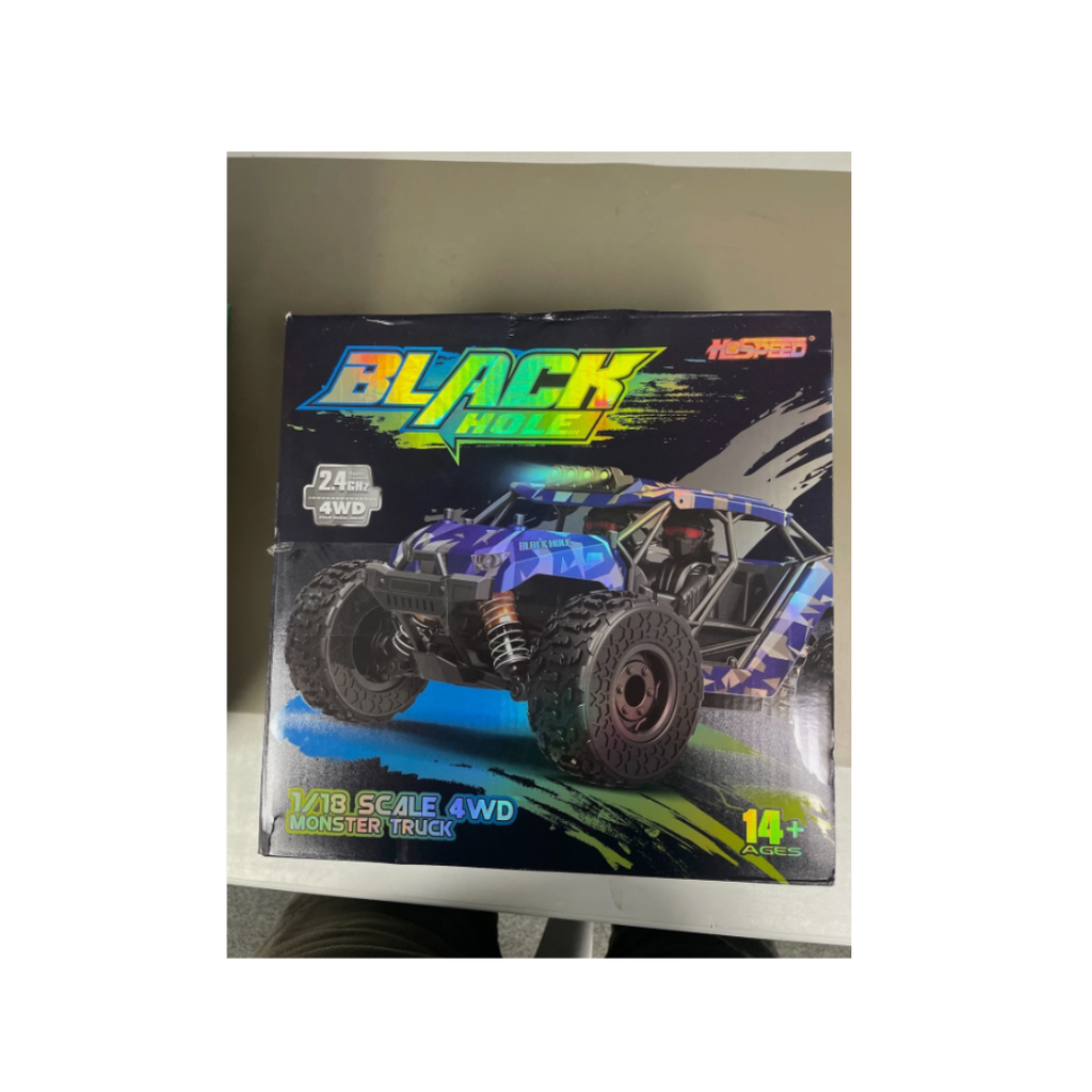 Monster Truck 1:18 Scale 4WD RC Off-Road Car – 2.4GHz Remote Control