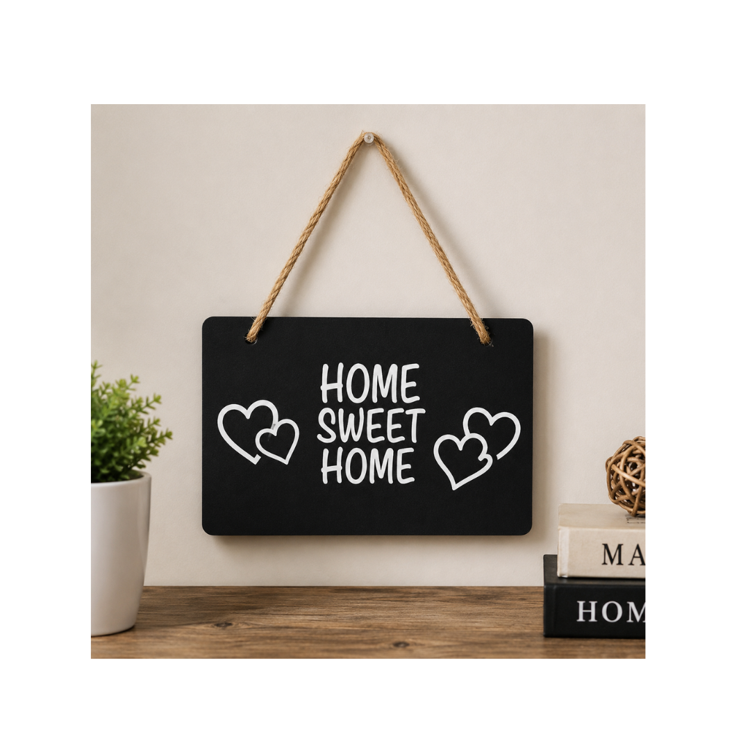 UB Collection Home Sweet Home board s Mini Decorative Hanging Wall Board