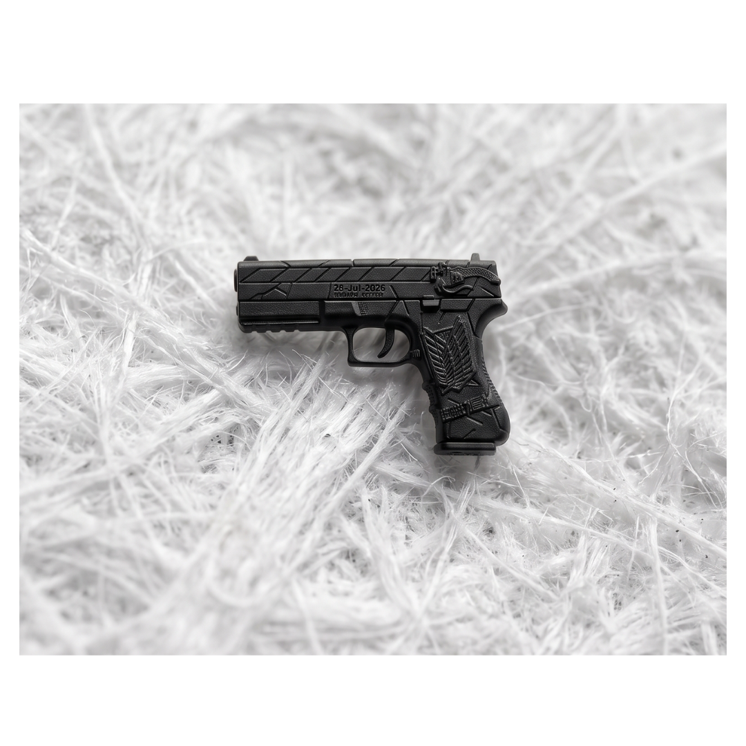 JB Implex Anime Theme Target Shooting Toy Gun Set with Soft Bullets & Target Board (6+ Years)