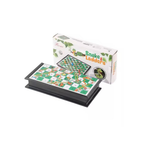 JB Impex Foldable Magnetic Snakes & Ladders Board Game – Portable Family Travel Game 3+ Years