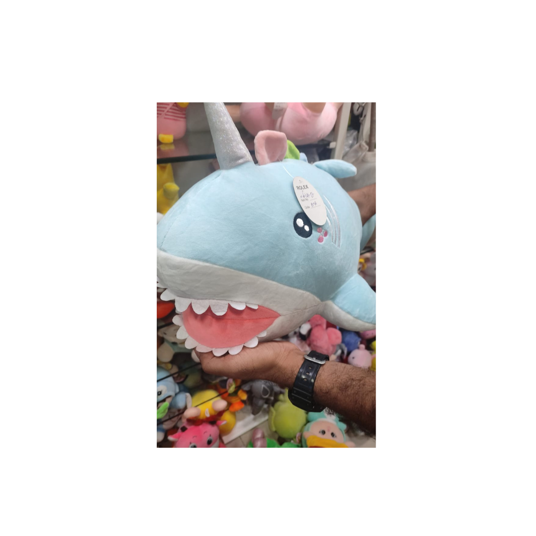 Soft Unicorn Shark Toy Stuffed Plush Toy for Kids, Plush Pillows for Children (color may vary(2+years)