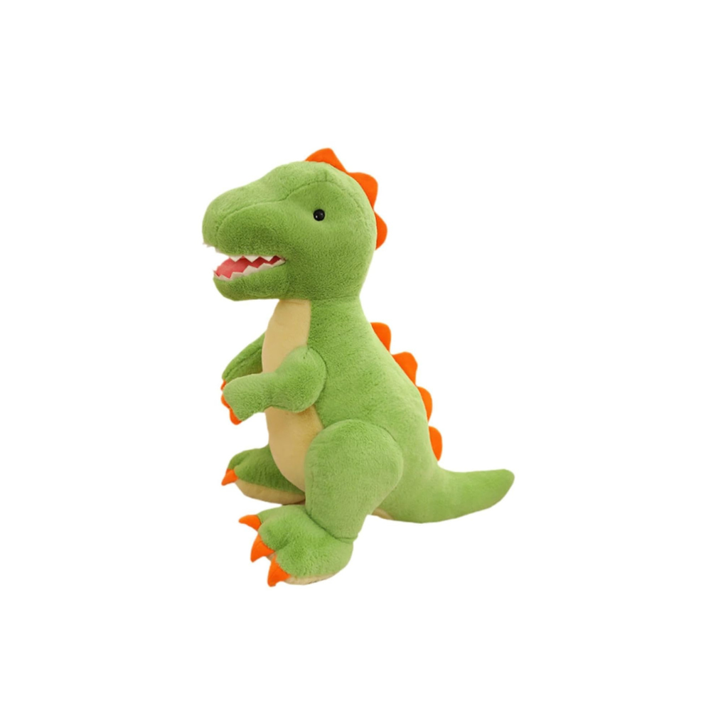 Rolex Cartoon Dinosaur Plush Toy – Soft Green Stuffed Animal for Kids 3+ Years