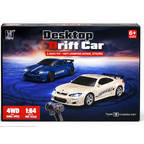 Desktop Drift Car 1:64 Scale 2.4GHz RC 4WD Mini Drift Car with Type-C Charging (Color as per Availability) | Ages 6+