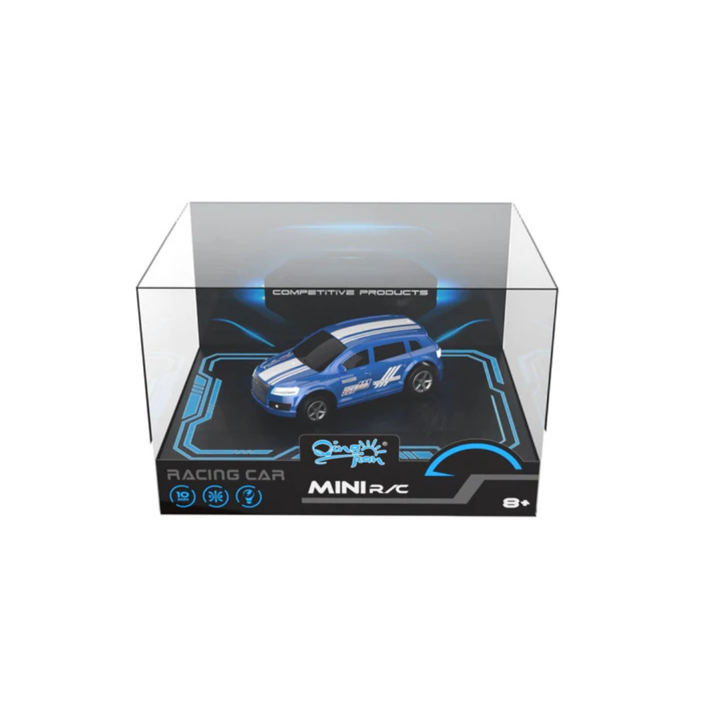 Mini R/C Racing Car – Pocket Remote Control SUV with LED Headlights