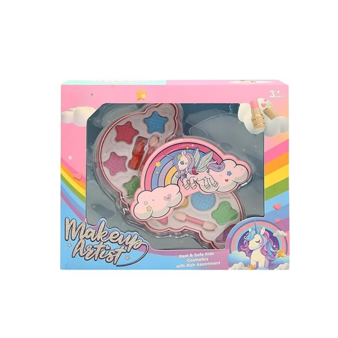 Mini Unicorn Makeup Palette for Kids - Safe & Fun Girls Gift Set