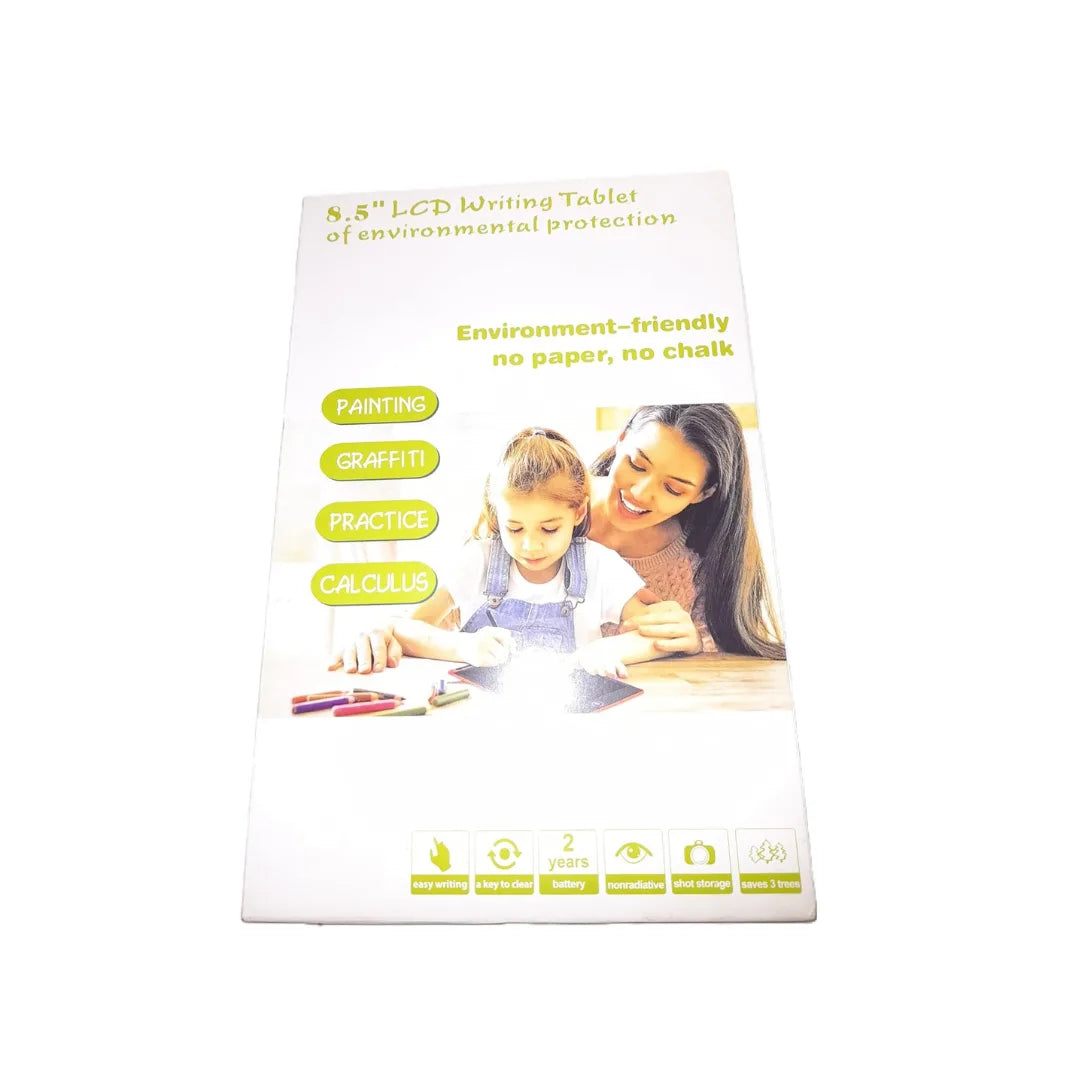 8.5 Inch LCD Writing Tablet - Reusable Drawing & Handwriting Pad for Kids