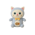 Rolex Cute Kitty Cat Plush Toy with Fish Embroidery 3-14 Years