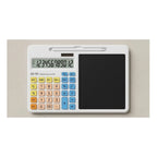 2-in-1 Calculator with LCD Writing Pad - 12-Digit Functional E-Notepad