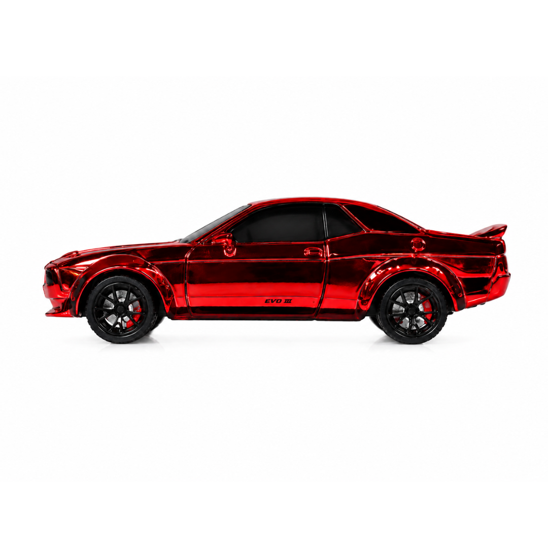 Toy Rush EVO III Chrome Muscle Car (Metallic Chrome Red & Gold Editions) RANDOM COLOUR AS PER AVAILABILITY (6+ Years)
