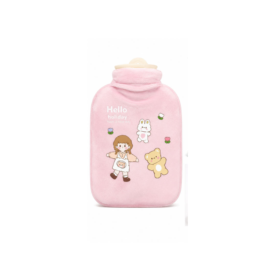 UB Collection Cute Hot Water Bag with Soft Plush Cover | Model 312-17