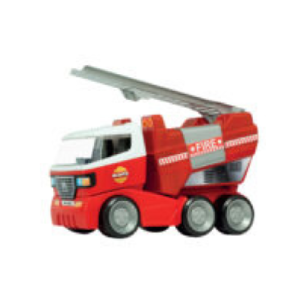 Funskool MOLTO Fire Truck Toy, Fire Rescue Vehicle for Kids, Pretend Play Toy, Age 3+