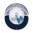NEST ROUND BED WITH NET COZY (KAKKI&WHITE)