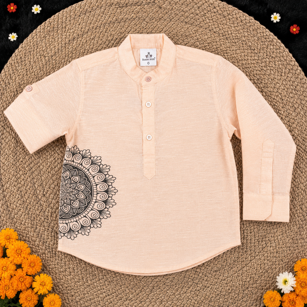 KURTHA ORANGE FOR BOYS