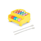 2-in-1 baby piano and colorful xylophone musical toy for kids.
