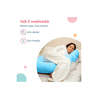 LuvLap Maternity Pillow for Pregnancy Sleeping, Maternity Pillow for Pregnant Women, C-Shaped Pillow, Full Body Pillow, Washable Cover, Ideal for Pregnant Women & Nursing Moms