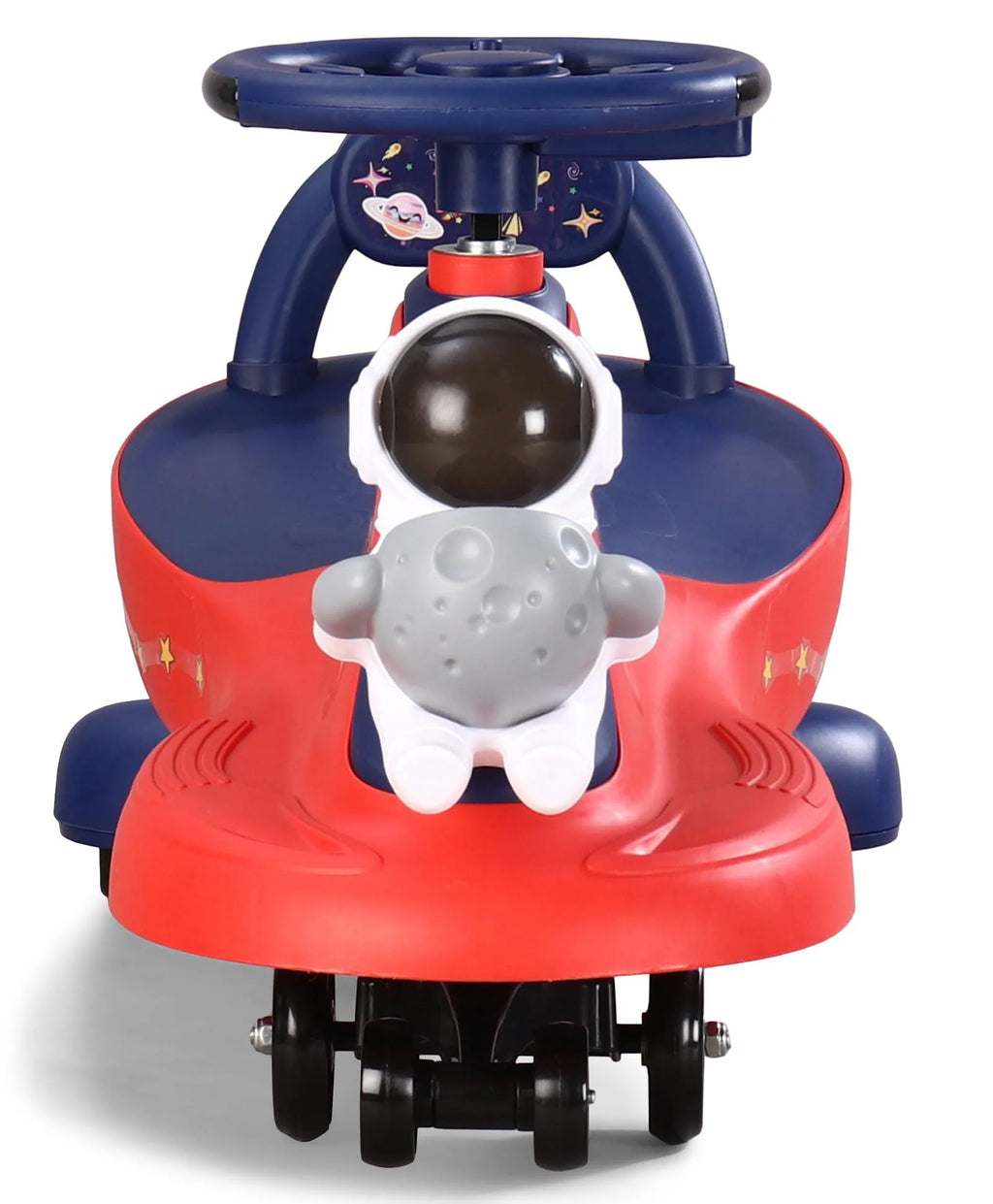 Astronaut Theme Magic Swing Car for Kids with Light & Music