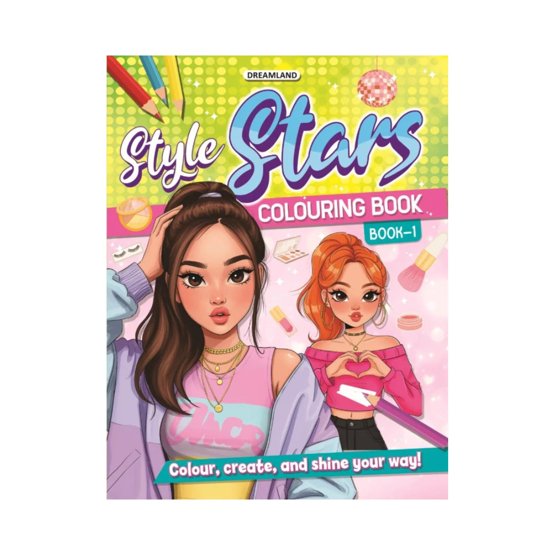 STYLE STARS COLORING BOOK 1