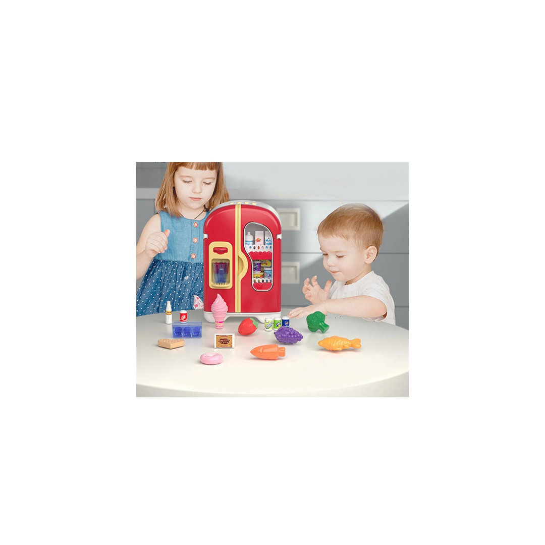 Toy Rush Mini Dollhouse Refrigerator Toy for Kids, Age 3+, Random Colour as per Availability
