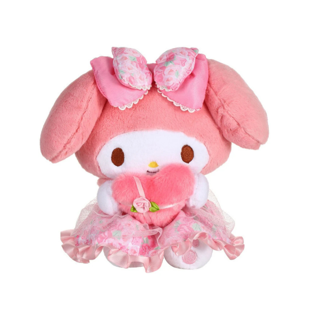 My Melody Rose Floral Dress Plush Toy