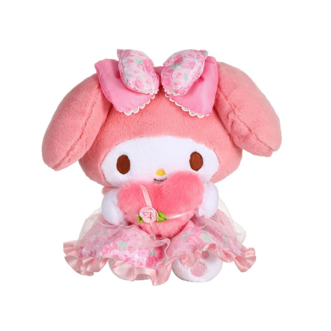 My Melody Rose Floral Dress Plush Toy