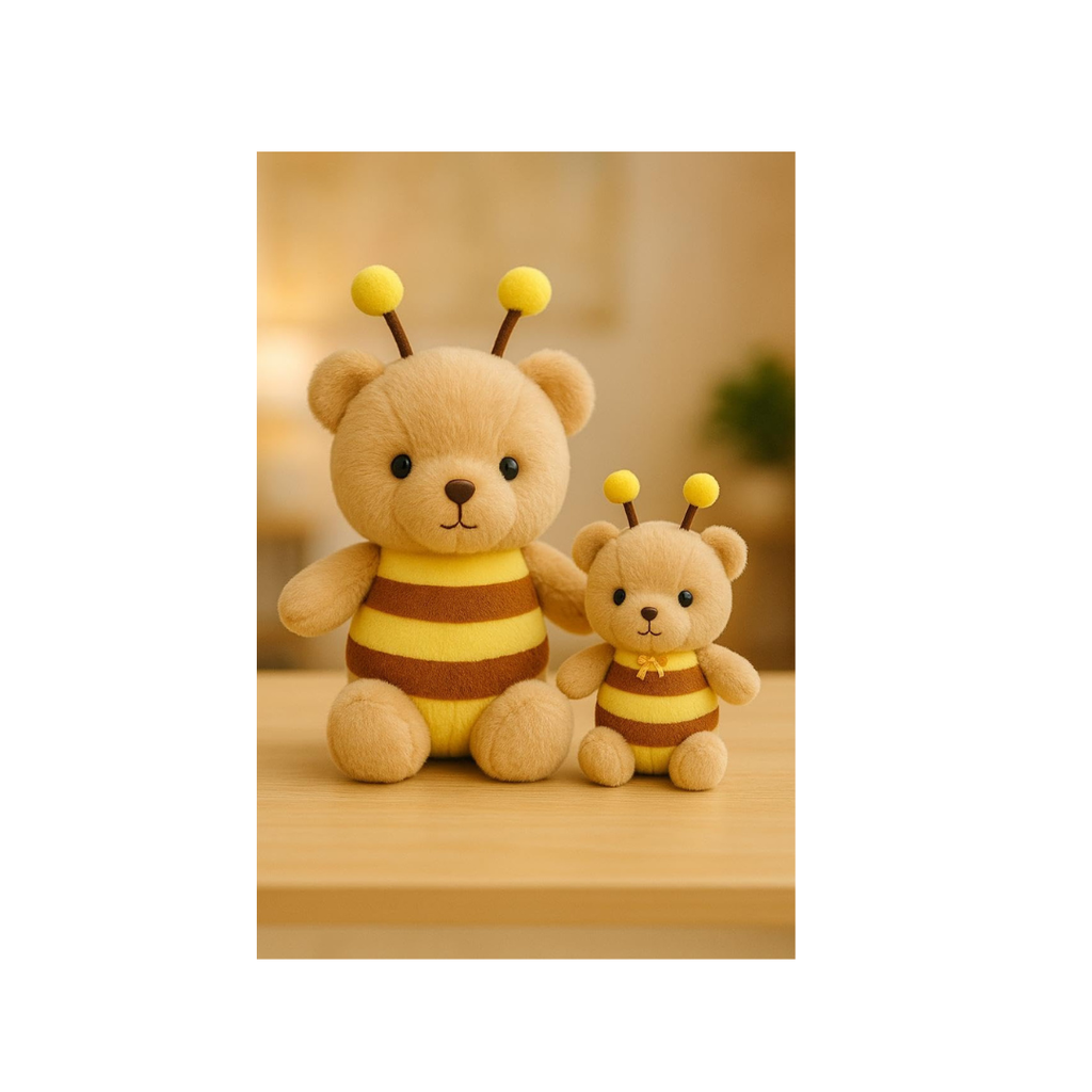 Rolex Cute Honey Bee Plush Toy 3-14 Years