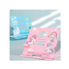 Ub Collection Adjustable Cute Printed Metal Book Stand Holder for Kids RANDOM DESIGN & COLOUR AS PER AVAILABILITY(3+ Years)
