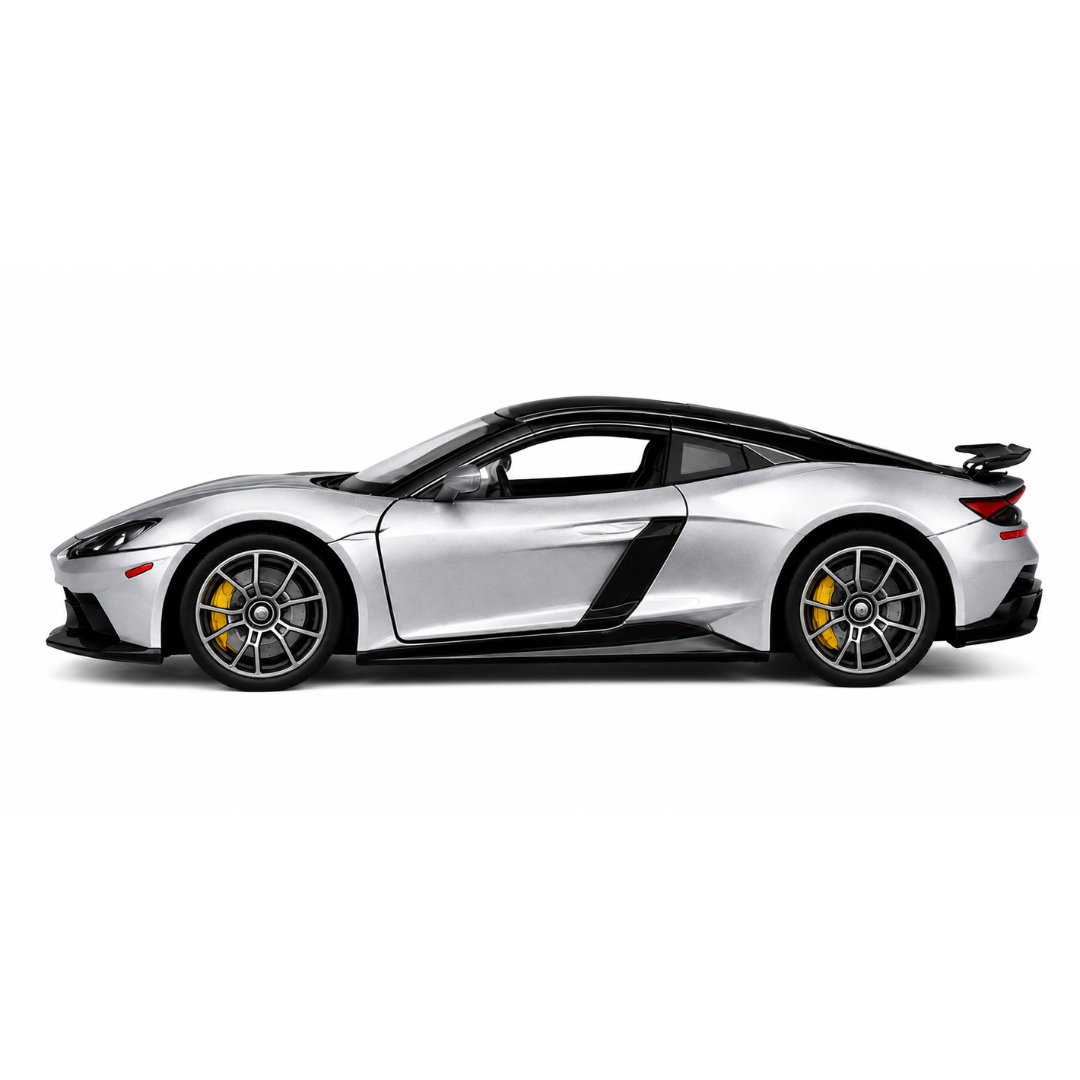 Toy Rush Die-Cast Sports Car Model with Pull Back, Sound & Light 1:24 Scale (6+ Years)