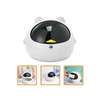 Mini Desktop Trash Bin with Lid - Compact Tabletop Waste Basket for Kids