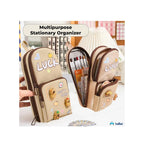 Capybara Kawaii Pencil Pouch - Large Capacity Zipper Stationery Organizer