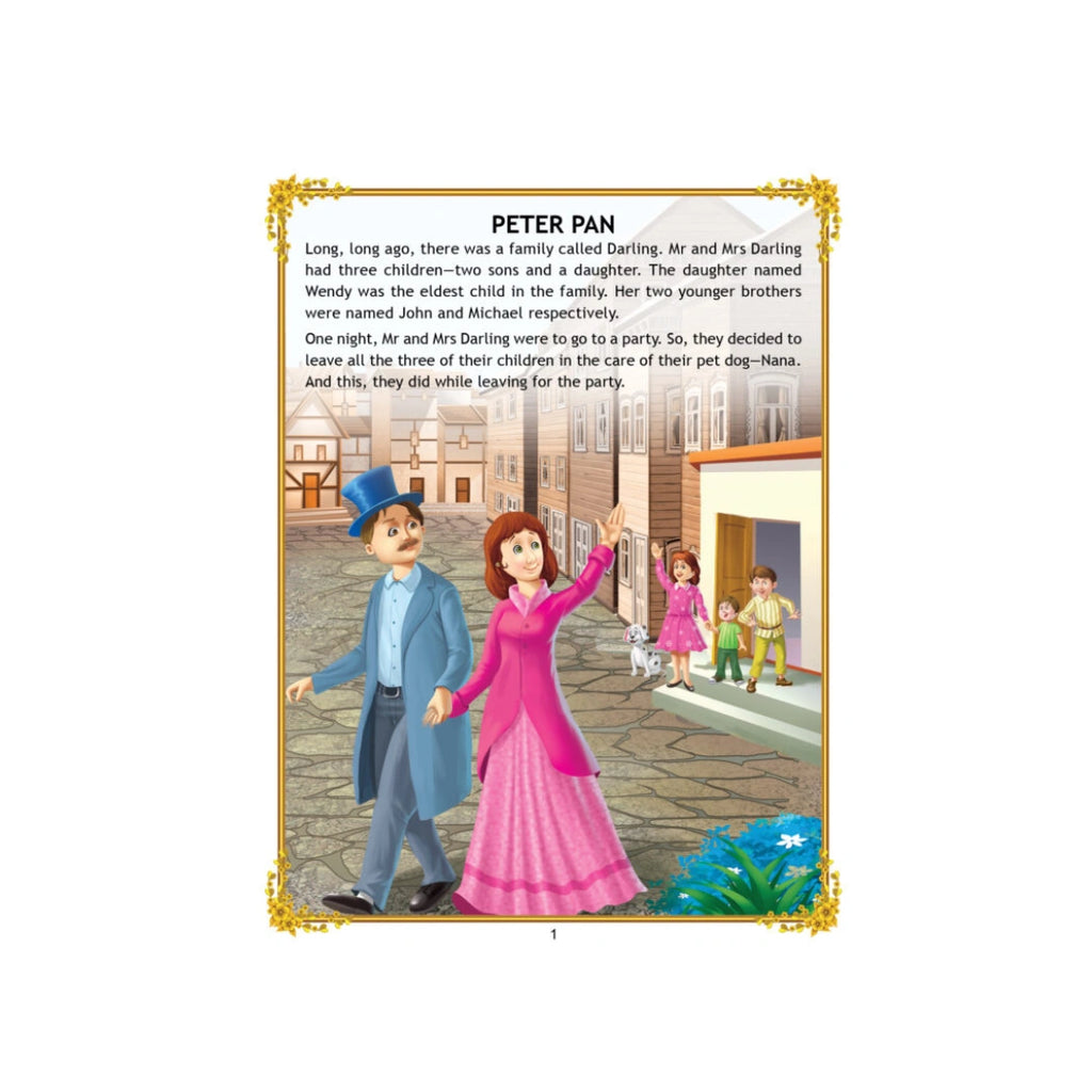 Dreamland Peter Pan Fairy Tale Book, Uncle Moon’s Magical Illustrated Journey to Neverland with Peter Pan, Wendy and Tinker Bell (4 Years+)