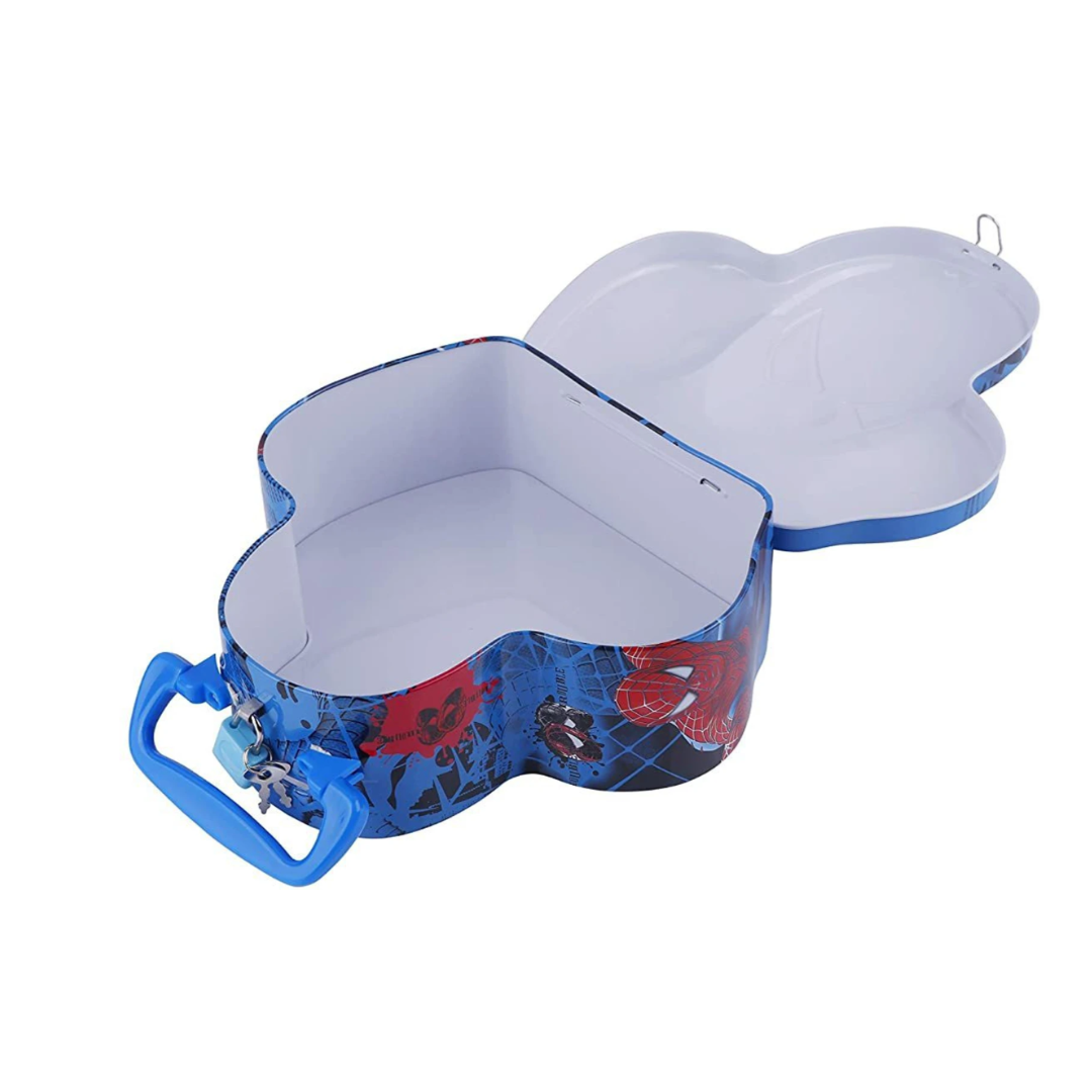 Ub collection Spider-Man Piggy Bank – Cartoon Coin Saving Box for Kids(3Years+)