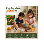 Toyboi Animal World – Jungle Animals (6 Pieces Set)