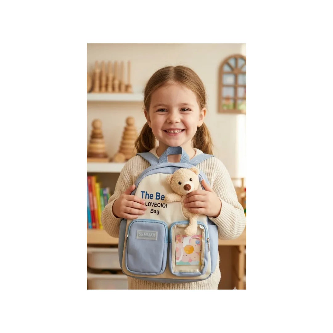 Welcome Buddy Mini Kids Backpack - Lightweight Toddler School Bag, 2–6 Years